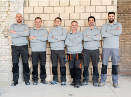 Das Team von Baukoord. Vom traditionellen Baubetrieb zum modernen Bauunternehmen nahe Zürich